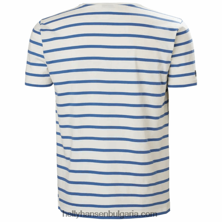 мъже мъжка тениска Newport от органичен памук 80V22D956 военноморски бурги Helly-Hansen