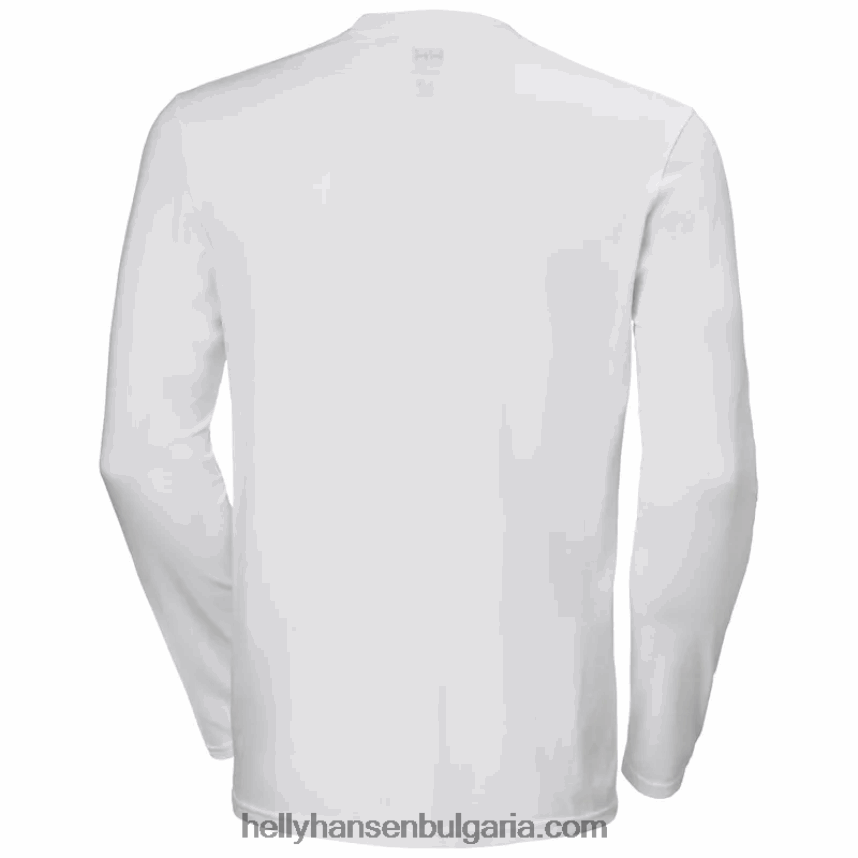 мъже мъжка тениска с дълъг ръкав с графика Nord 80V22D911 дълбок фиорд Helly-Hansen