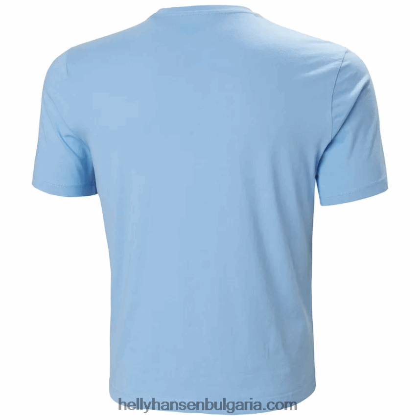 мъже f2f тениска от органичен памук 2.0 80V22D924 медовина Helly-Hansen