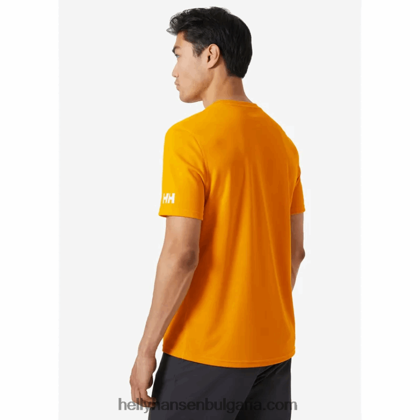 мъже мъжка hh техническа бързосъхнеща тениска 80V22D824 военноморски флот Helly-Hansen