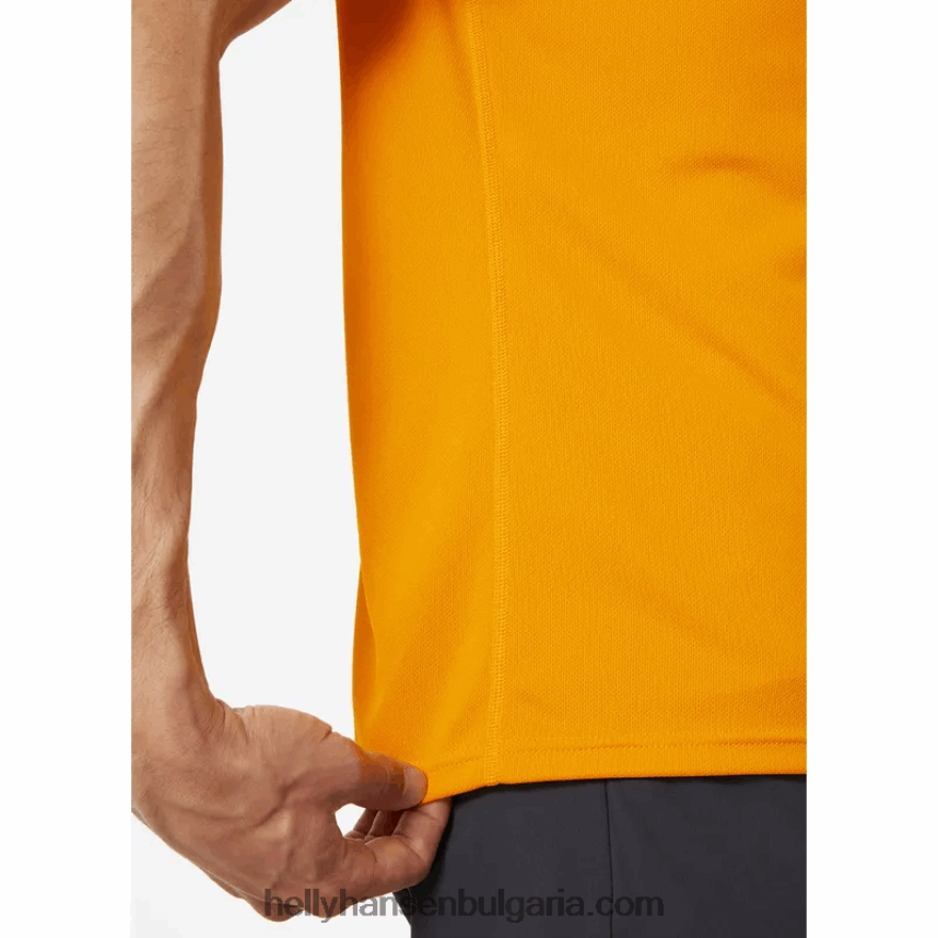 мъже мъжка hh техническа бързосъхнеща тениска 80V22D824 военноморски флот Helly-Hansen