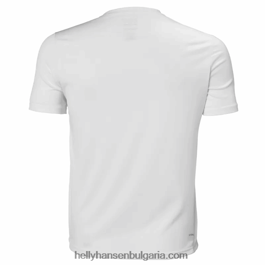 мъже мъжка hh техническа бързосъхнеща тениска 80V22D826 азурит Helly-Hansen