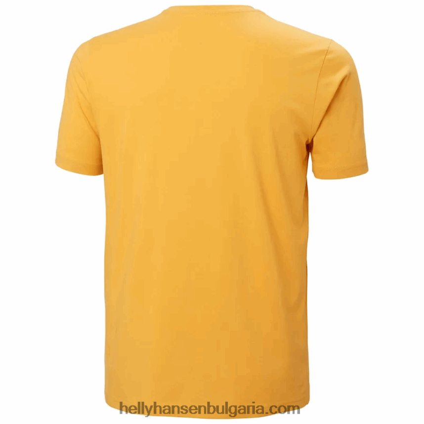 мъже мъжка тениска с лого hh 80V22D850 сняг Helly-Hansen