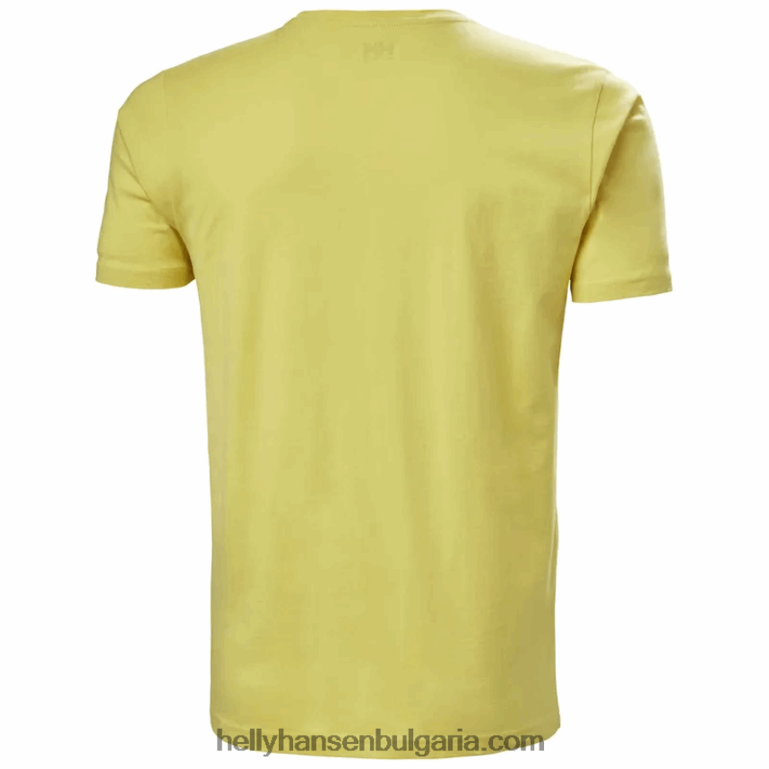 мъже мъжка тениска с лого hh 80V22D853 волска кръв Helly-Hansen