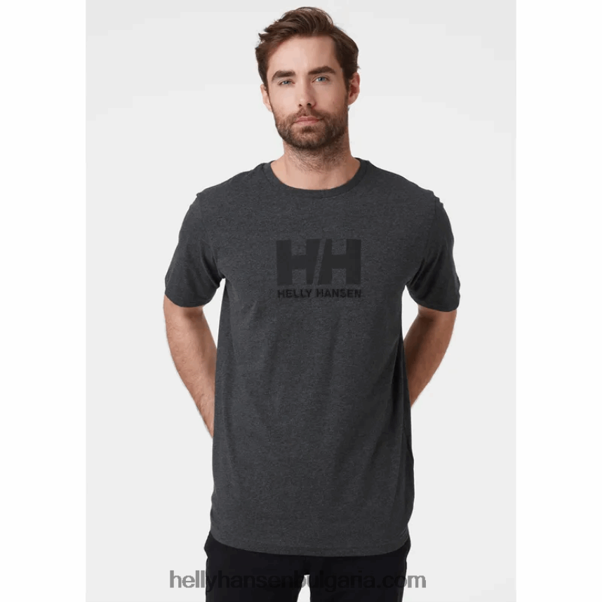 мъже мъжка тениска с лого hh 80V22D855 червен Helly-Hansen