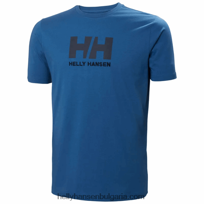 мъже мъжка тениска с лого hh 80V22D857 морошка Helly-Hansen