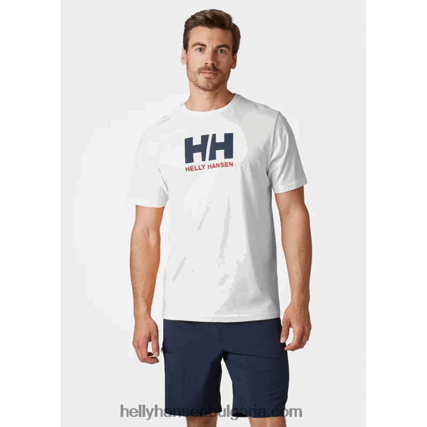 мъже мъжка тениска с лого hh 80V22D861 патрулен оран Helly-Hansen