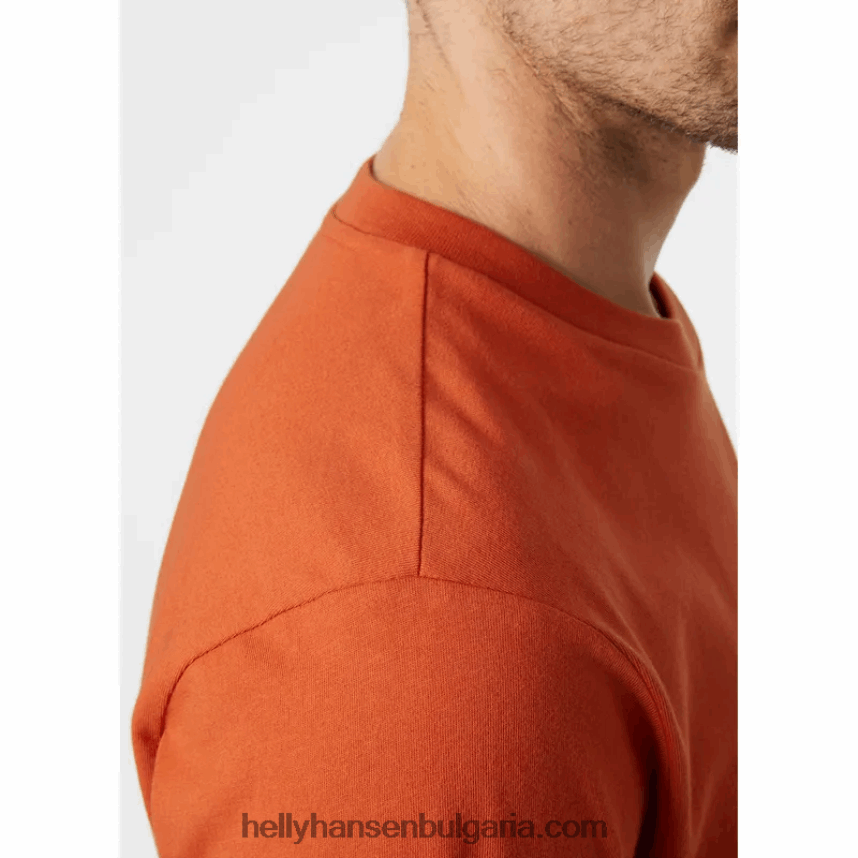 мъже мъжка тениска hh box 80V22D864 военноморски флот Helly-Hansen