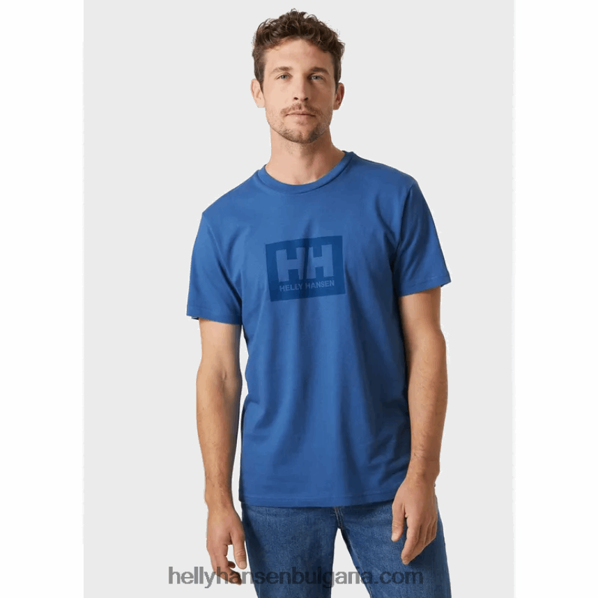 мъже мъжка тениска hh box 80V22D867 нефрит Helly-Hansen