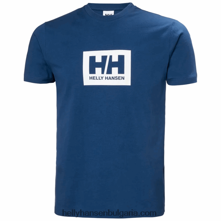 мъже мъжка тениска hh box 80V22D868 азурит Helly-Hansen