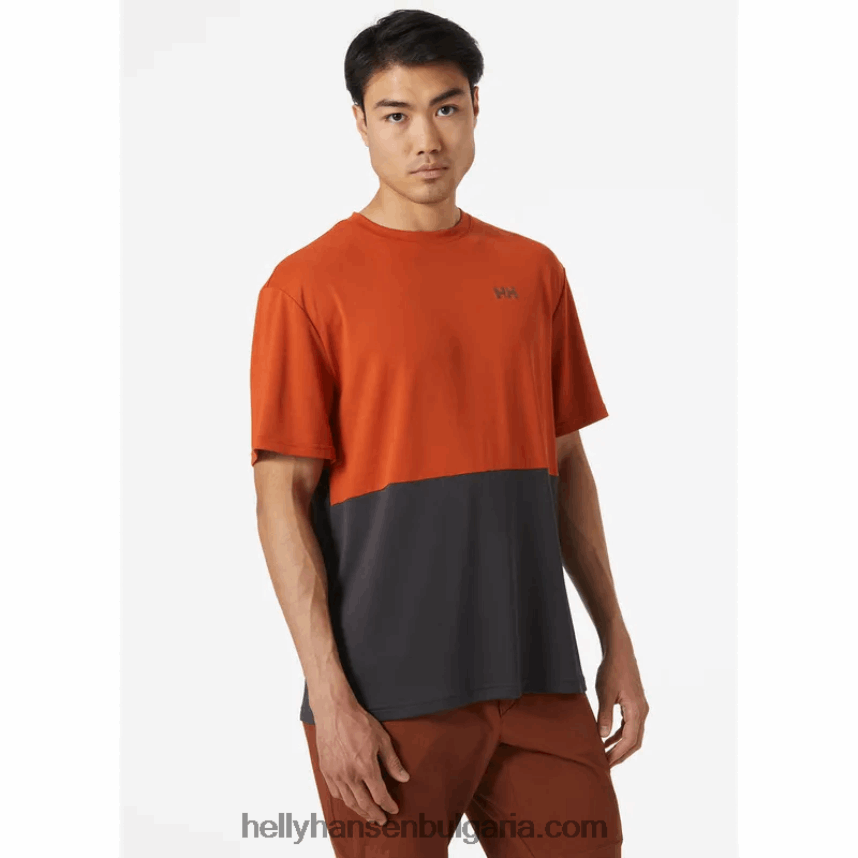 мъже мъжка тениска hh lifa active solen спокойна 80V22D953 черен Helly-Hansen