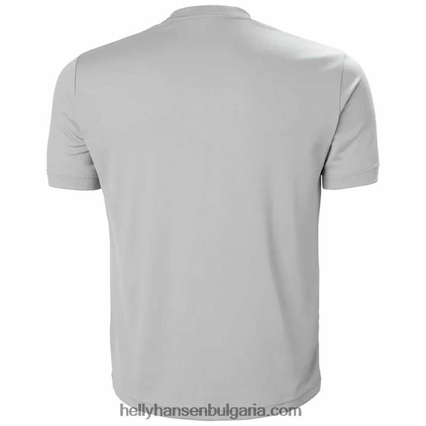 мъже мъжка тениска с графики hh tech 80V22D896 патрулен оран Helly-Hansen