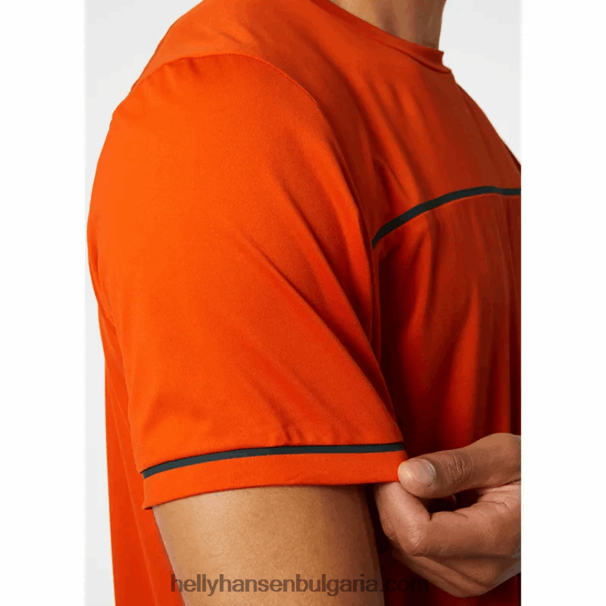 мъже мъжка бързосъхнеща тениска hp ocean 80V22D914 бяло Helly-Hansen