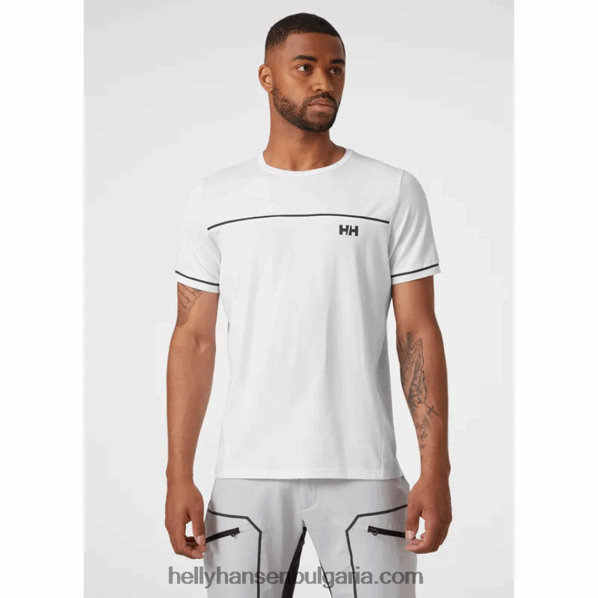 мъже мъжка бързосъхнеща тениска hp ocean 80V22D915 патрулен оран Helly-Hansen