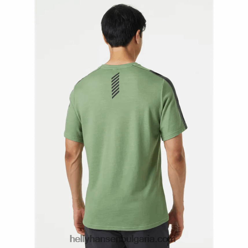 мъже мъжка мериносова олекотена тениска lifa 80V22D921 сив меланг Helly-Hansen