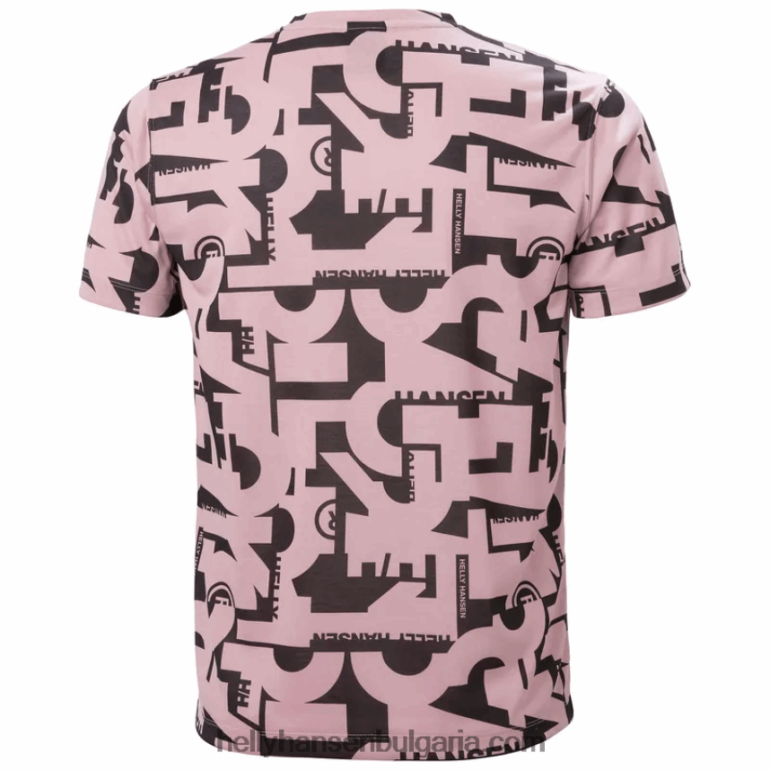 мъже бързосъхнеща мъжка тениска move 80V22D897 сива мъгла Helly-Hansen