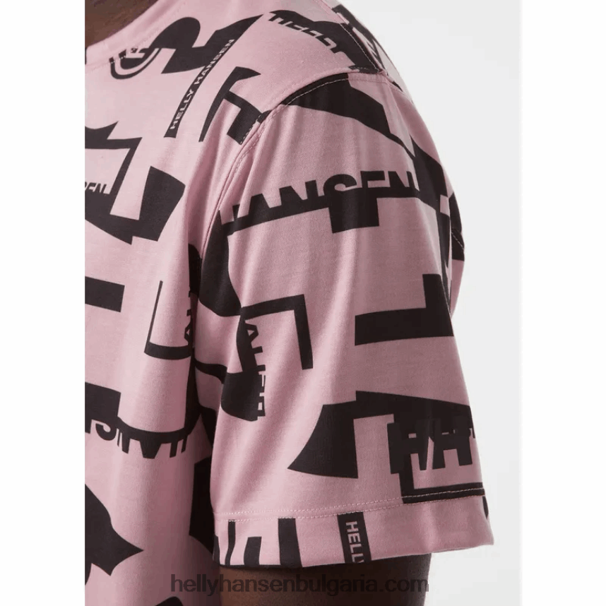 мъже бързосъхнеща мъжка тениска move 80V22D897 сива мъгла Helly-Hansen