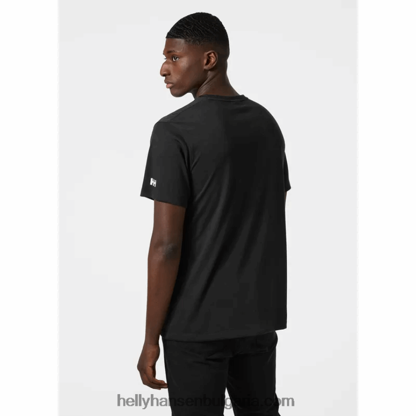мъже бързосъхнеща мъжка тениска move 80V22D901 най-тъмен spr Helly-Hansen