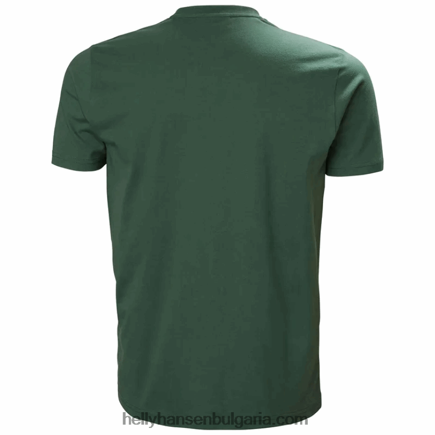 мъже мъжка памучна тениска move 80V22D945 военноморски флот Helly-Hansen