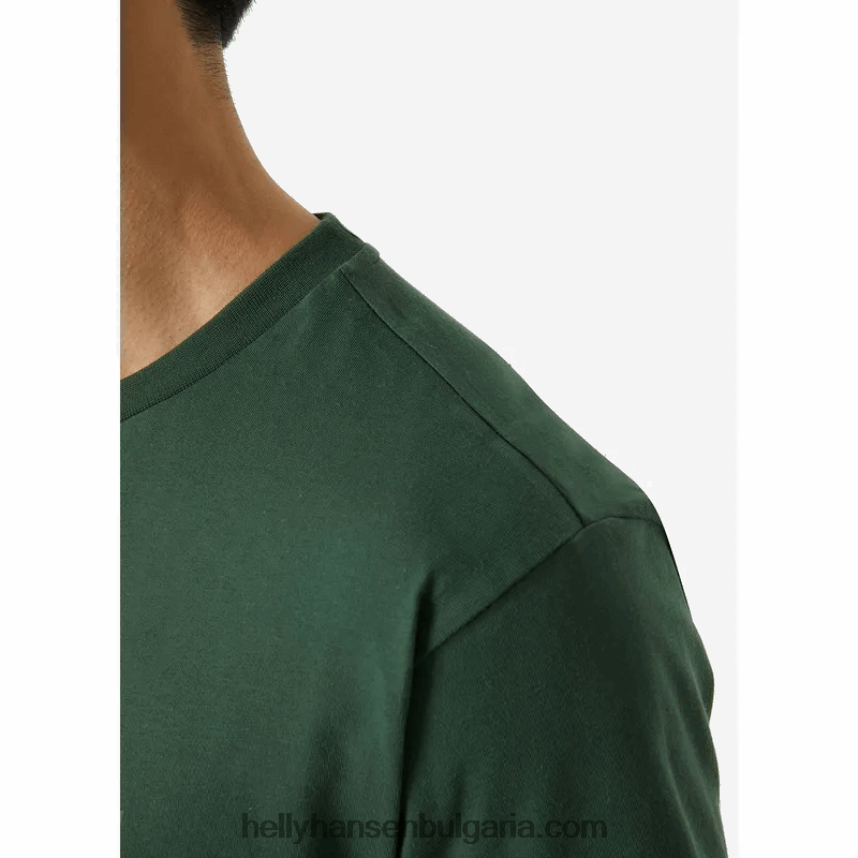 мъже мъжка памучна тениска move 80V22D945 военноморски флот Helly-Hansen