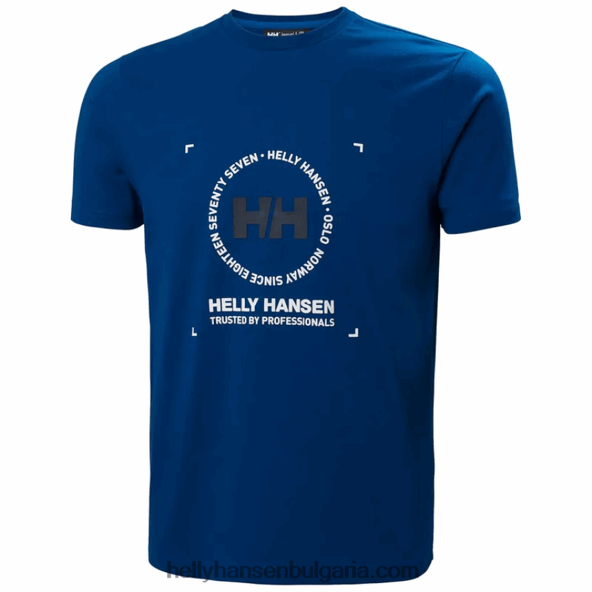 мъже мъжка памучна тениска move 80V22D946 смърч Helly-Hansen