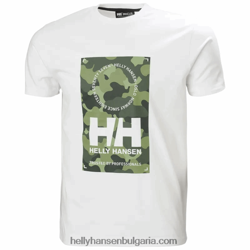 мъже мъжка памучна тениска move 80V22D947 дълбок фиорд Helly-Hansen