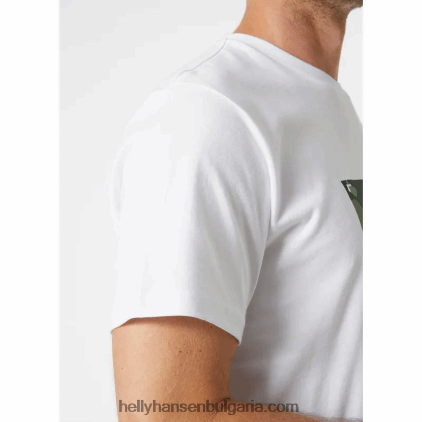 мъже мъжка памучна тениска move 80V22D947 дълбок фиорд Helly-Hansen