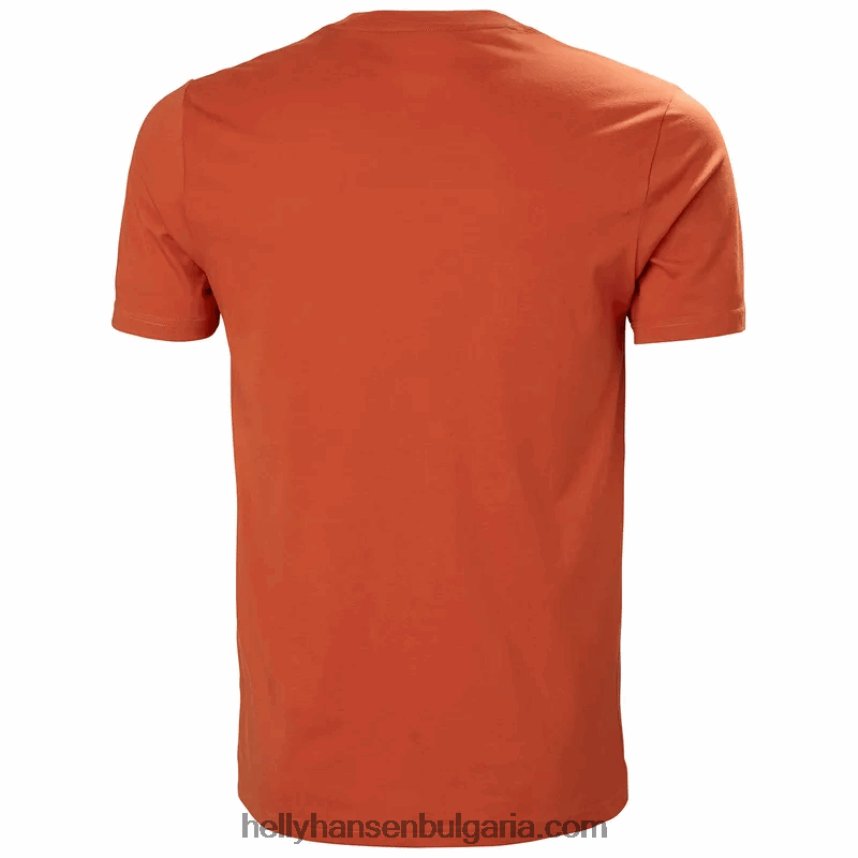 мъже мъжка тениска с графика nord 80V22D881 флот III Helly-Hansen