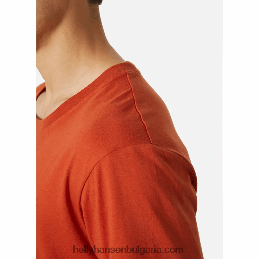 мъже мъжка тениска с графика nord 80V22D881 флот III Helly-Hansen