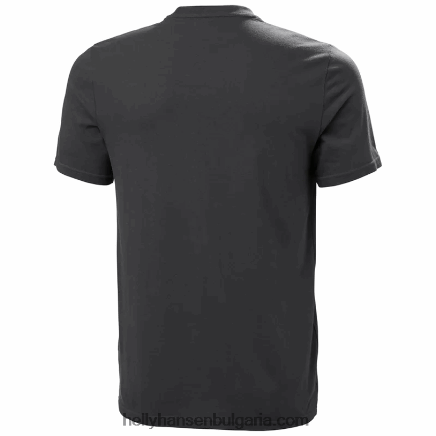 мъже мъжка тениска nord hh с графика 80V22D919 бяло Helly-Hansen