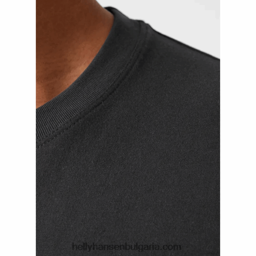 мъже мъжка тениска nord hh с графика 80V22D919 бяло Helly-Hansen