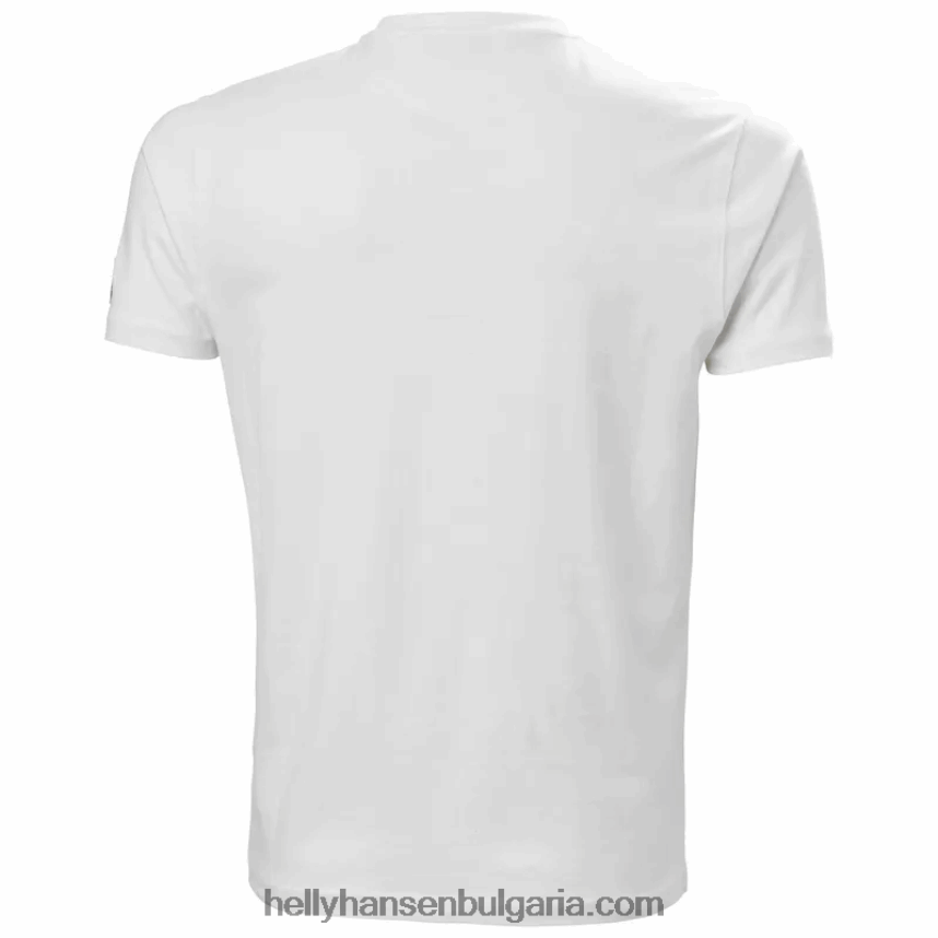 мъже мъжка тениска с rwb графика 80V22D829 военноморски флот Helly-Hansen