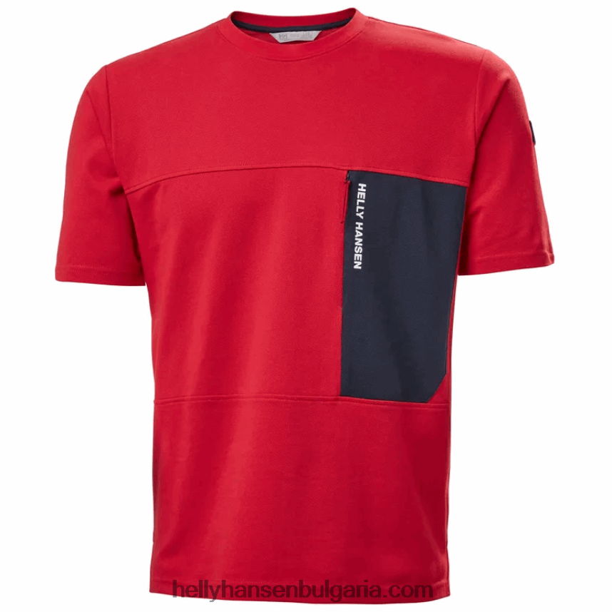 мъже мъжка тениска rwb пике 80V22D943 военноморски флот Helly-Hansen