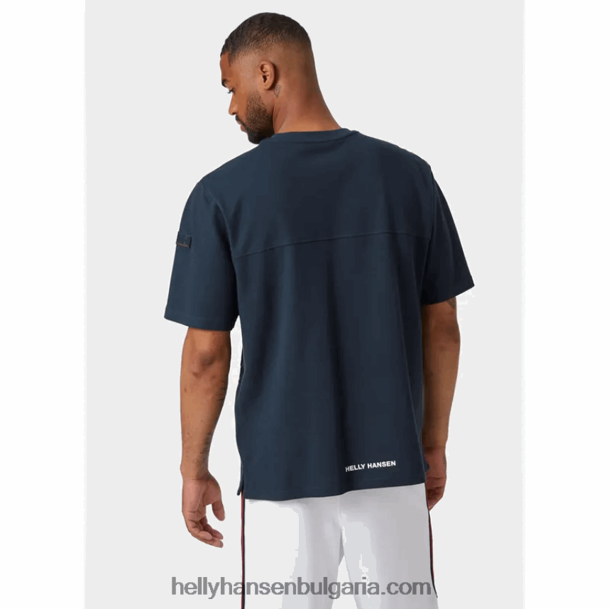 мъже мъжка тениска rwb пике 80V22D944 червен Helly-Hansen