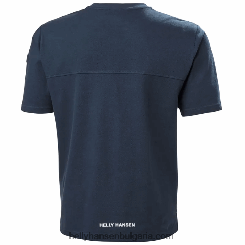 мъже мъжка тениска rwb пике 80V22D944 червен Helly-Hansen