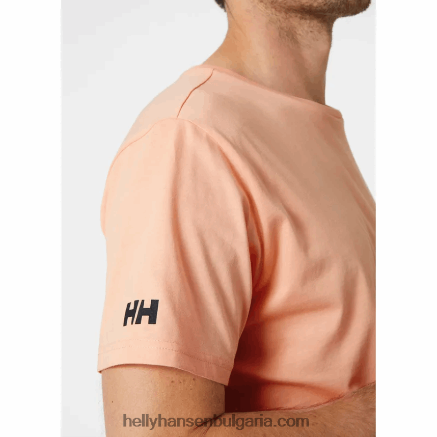 мъже мъжка тениска shoreline 2.0 80V22D832 военноморски флот Helly-Hansen