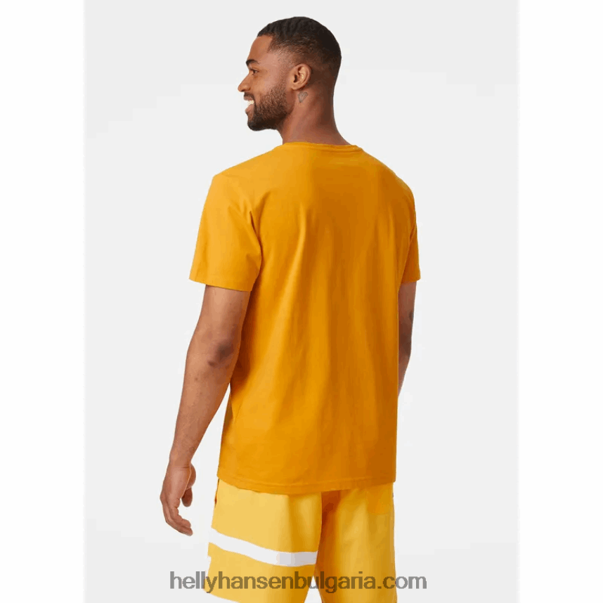 мъже мъжка тениска shoreline 2.0 80V22D833 розов кварц Helly-Hansen