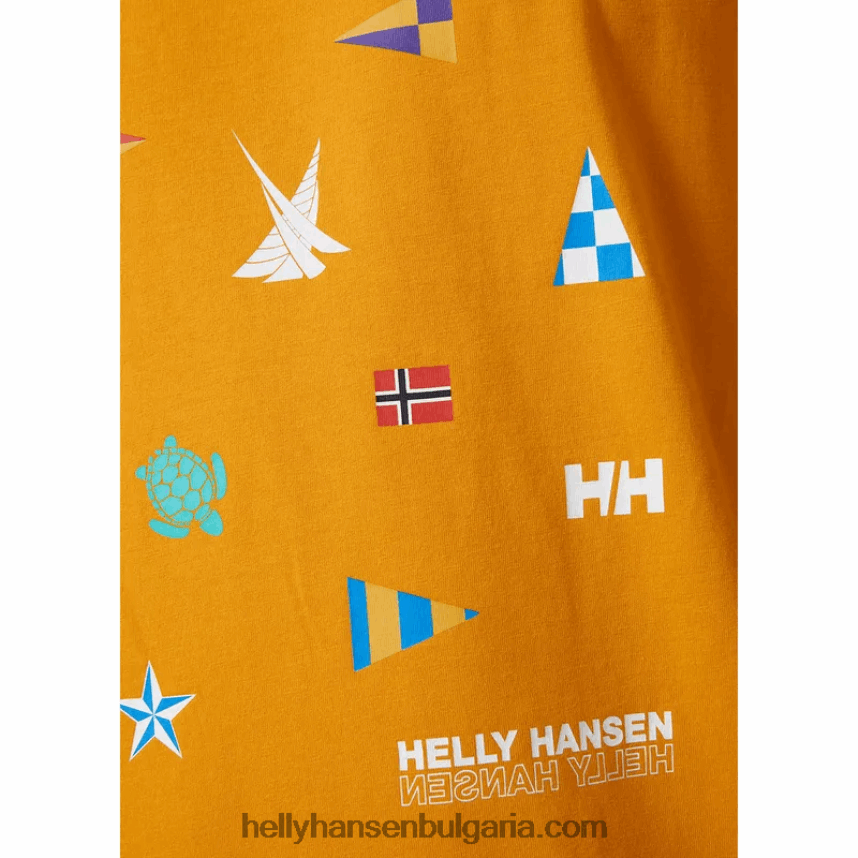 мъже мъжка тениска shoreline 2.0 80V22D833 розов кварц Helly-Hansen