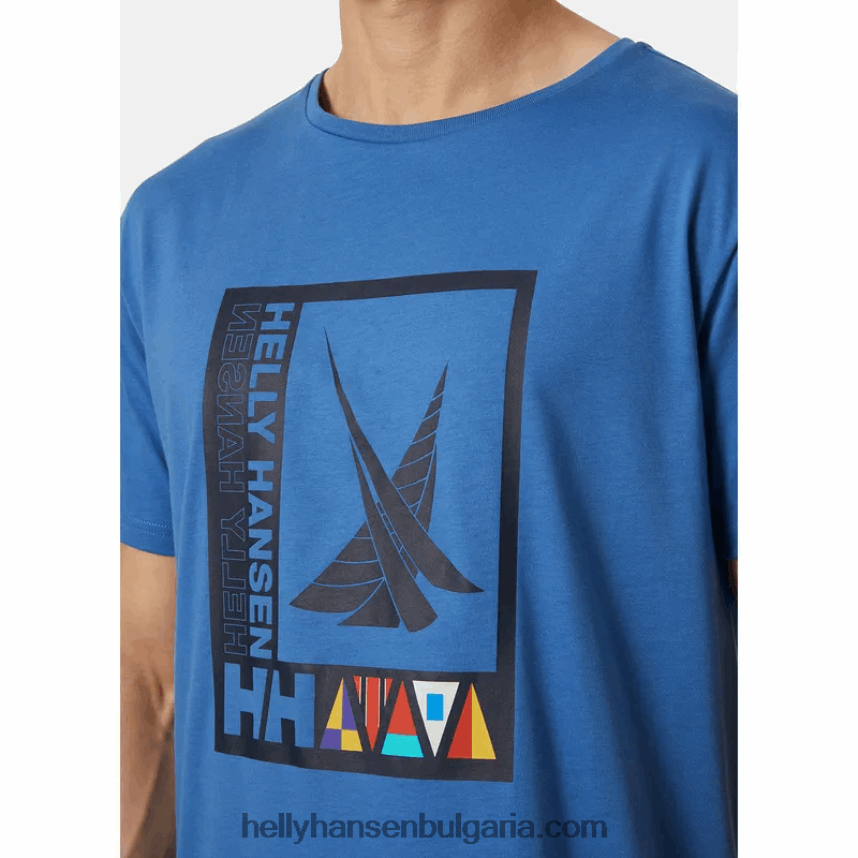 мъже мъжка тениска shoreline 2.0 80V22D834 морошка Helly-Hansen