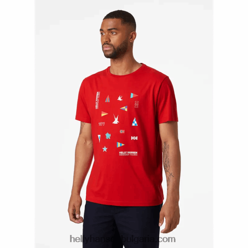 мъже мъжка тениска shoreline 2.0 80V22D837 бяло Helly-Hansen