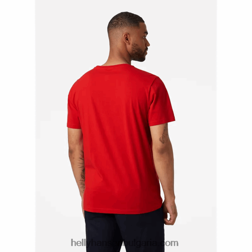 мъже мъжка тениска shoreline 2.0 80V22D837 бяло Helly-Hansen