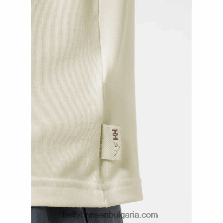 мъже мъжка тениска с рециклирана графика skog 80V22D849 дълбок фиорд Helly-Hansen