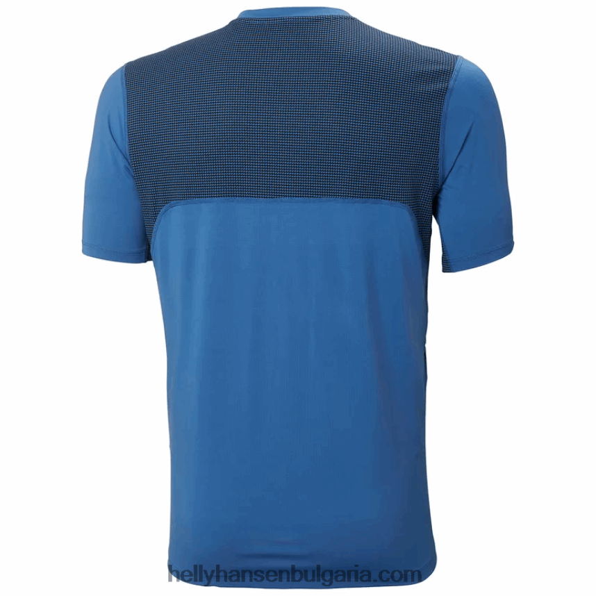 мъже мъжка тениска tech trail 80V22D932 патрулен оран Helly-Hansen