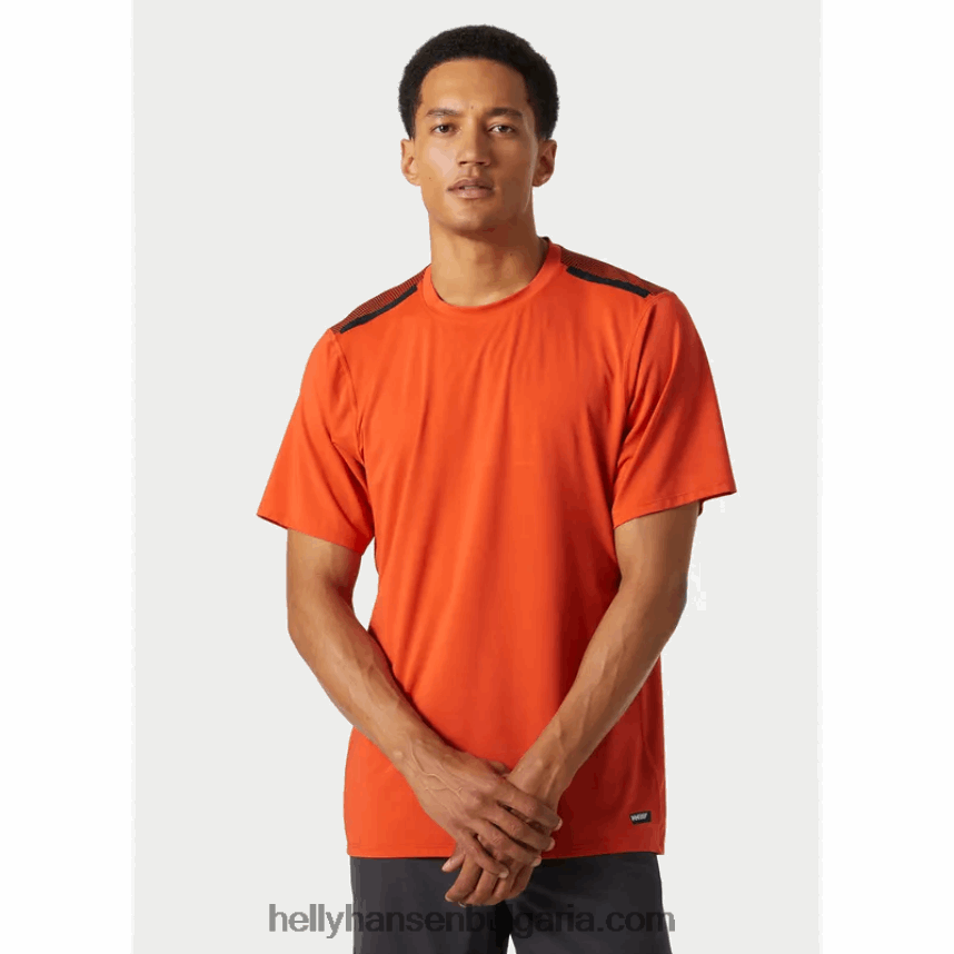 мъже мъжка тениска tech trail 80V22D933 азурит Helly-Hansen