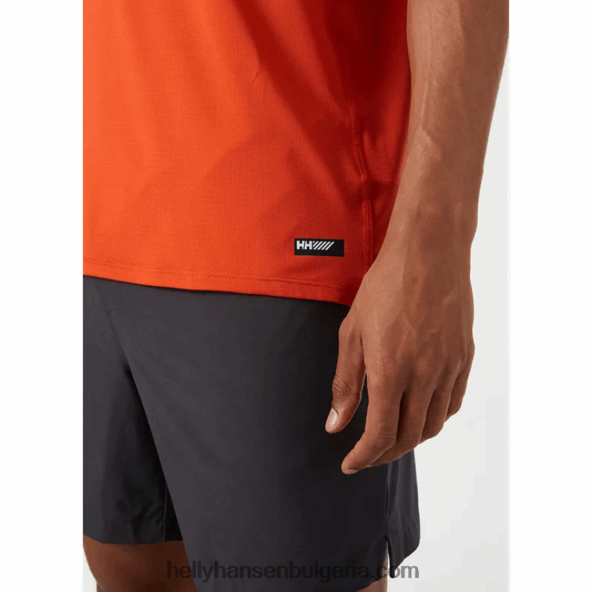 мъже мъжка тениска tech trail 80V22D933 азурит Helly-Hansen