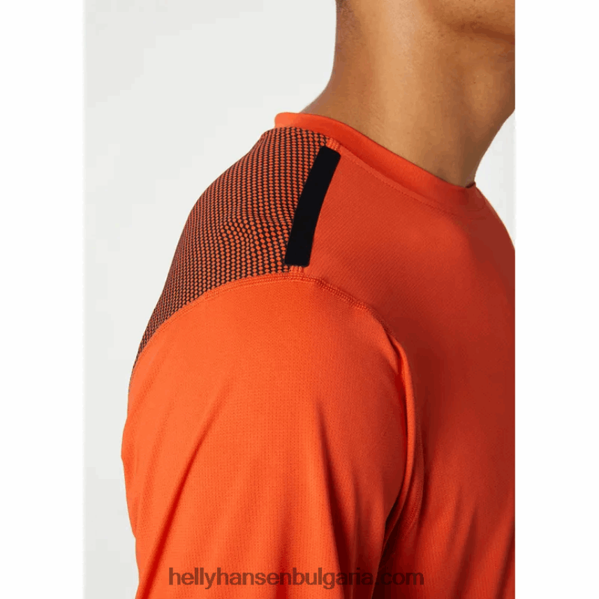 мъже мъжка тениска tech trail 80V22D933 азурит Helly-Hansen