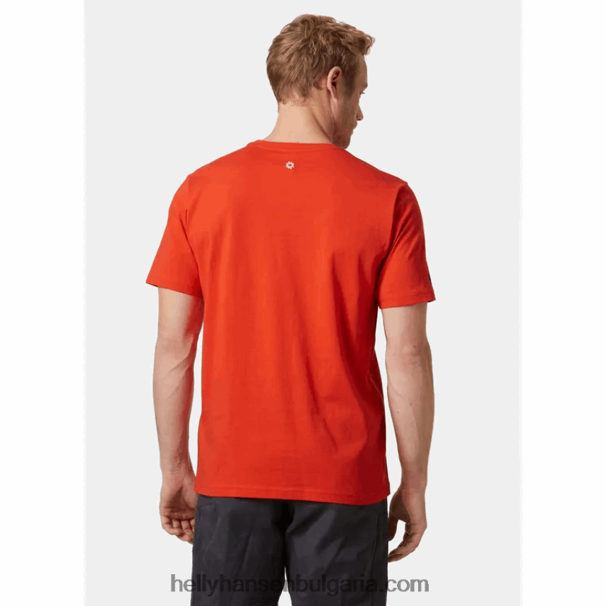 мъже мъжка тениска the ocean race 80V22D875 флот v Helly-Hansen