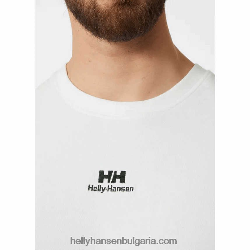 мъже мъжка тениска yu patch 80V22D913 абанос Helly-Hansen