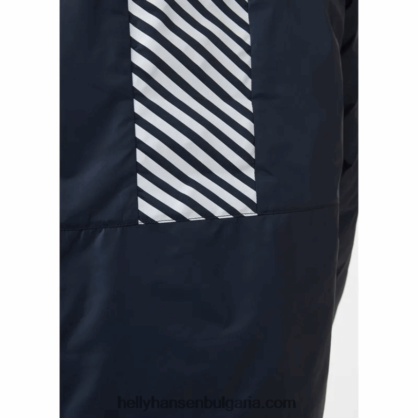 мъже активно изолирано яке 80V22D371 военноморски флот Helly-Hansen