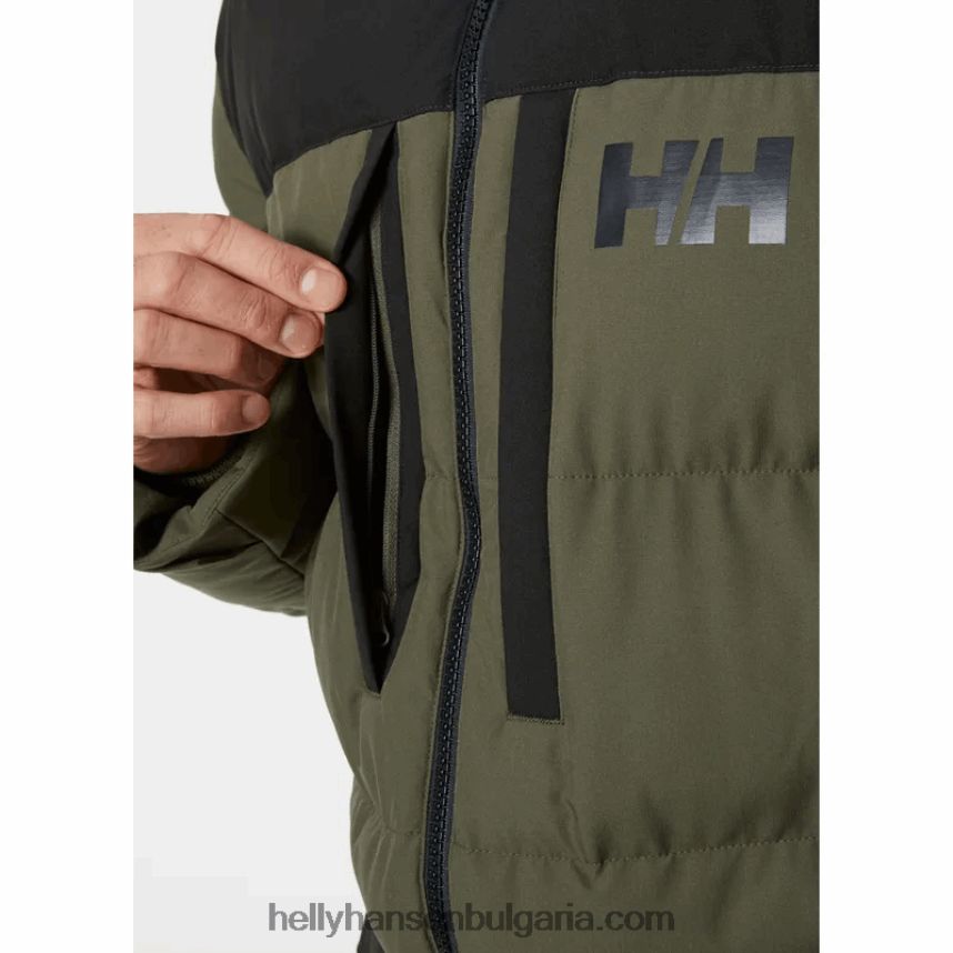 мъже мъжко патрулно бухнало изолирано яке 80V22D398 полезност гр Helly-Hansen